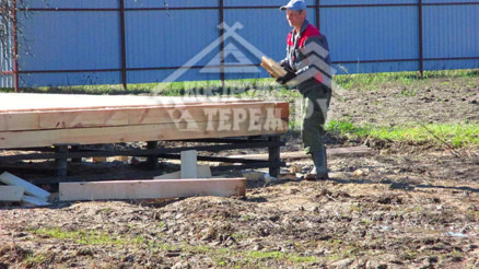 Строительство дома из бруса по проекту ДБ-22 Новосергиево