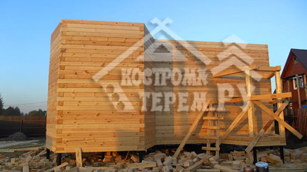 Строительство дома из бруса М.О. Бронницы. в г.Москве