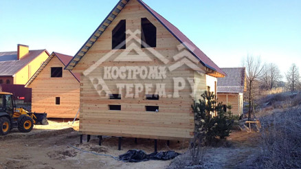 Строительство комплекса домов из бруса по проектам ДБ-1, ДБ-2, ДБ-15, ДБ-32, СБ-9 в брусовом исполнении Рязанская обл. г. Сынтул