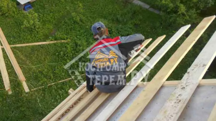 Строительство дома по проекту ДБ-2 Новорижское шоссе