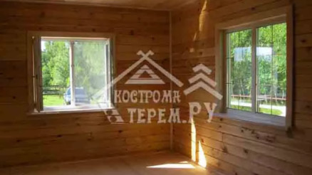 Отзыв о строительстве брусового дома 8х9 по проекту ДБ-49