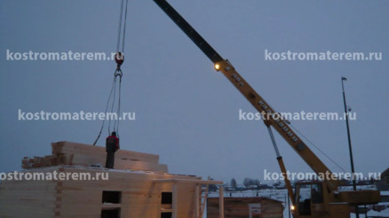 Строительство дома в д. Кузнечиха, проект ДБ-39