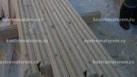 Строительство дома в д. Кузнечиха, проект ДБ-39