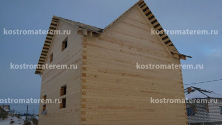 Строительство дома в д. Кузнечиха, проект ДБ-39