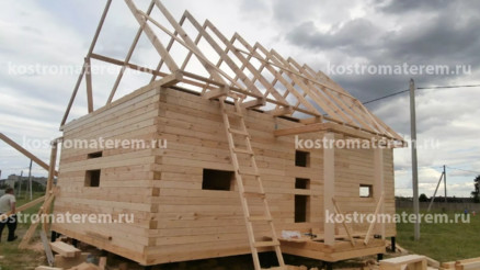 Строительство дома в г. Иваново, проект ДБ-15