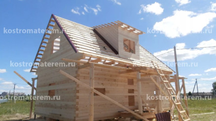 Строительство дома в г. Иваново, проект ДБ-15